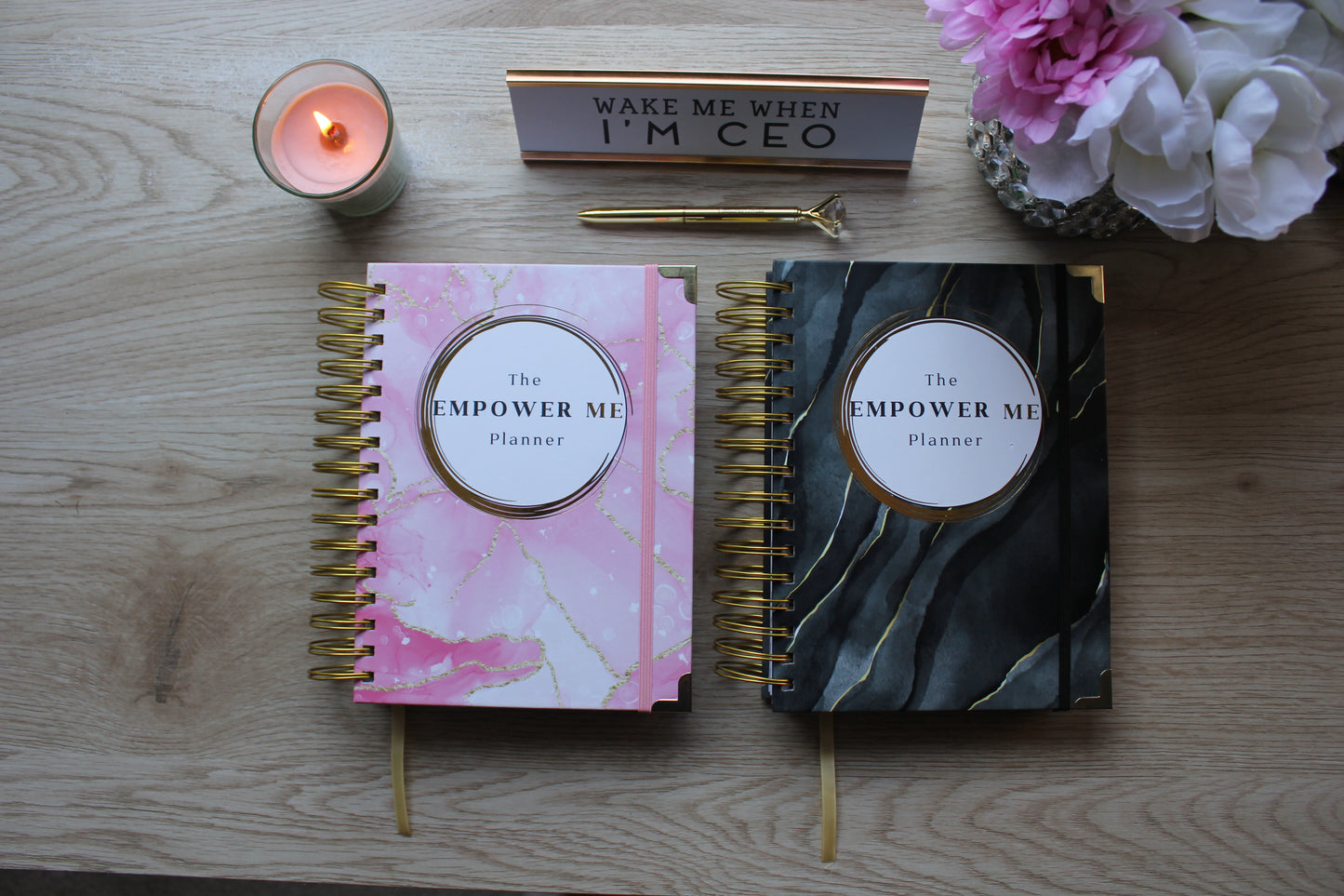 The Empower Me Planner (Daily, Weekly, & Monthly)